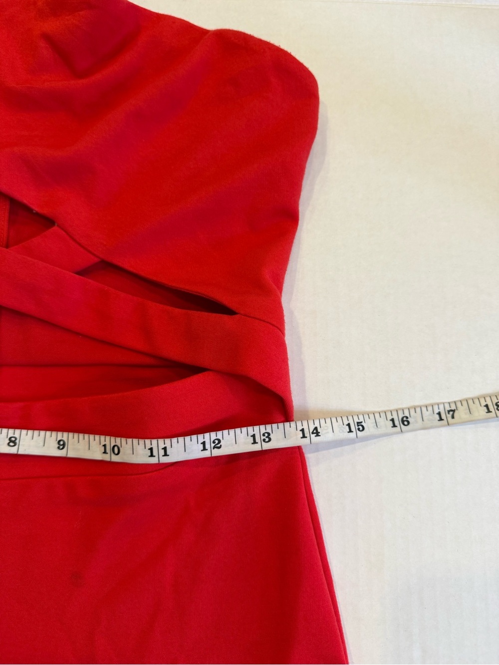 Superdown Kimber Cut Out Bodycon Mini Dress Red Size Medium Party - Picture 8 of 13